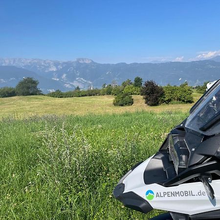 ממינגן Alpen-Hostel - Apartment Talstation Mit Motorradvermietung מראה חיצוני תמונה